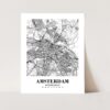Eleville Unframed Amsterdam Netherlands City View Abstract Road Modern Map Art Print Poster Wall Office Home Decor Minimalist Line Art Hometown wgn239 - Image 3