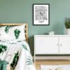 Eleville Unframed Anaheim California City View Abstract Road Modern Map Art Print Poster Wall Office Home Decor Minimalist Line Art Hometown wgn240 - Image 6
