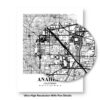 Eleville Unframed Anaheim California City View Abstract Road Modern Map Art Print Poster Wall Office Home Decor Minimalist Line Art Hometown wgn240 - Image 8
