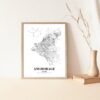 Eleville Unframed Anchorage Alaska City View Abstract Road Modern Map Art Print Poster Wall Office Home Decor Minimalist Line Art Hometown wgn241 - Image 5