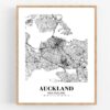 Eleville Unframed Auckland New Zealand City View Abstract Road Modern Map Art Print Poster Wall Office Home Decor Minimalist Line Art Hometown wgn248 - Image 4