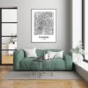 Eleville Unframed Bangkok Thailand City View Abstract Road Modern Map Art Print Poster Wall Office Home Decor Minimalist Line Art Hometown wgn251 - Image 7