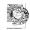 Eleville Unframed Berlin Germany City View Abstract Road Modern Map Art Print Poster Wall Office Home Decor Minimalist Line Art Hometown wgn258 - Image 8