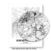 Eleville Unframed Birmingham Alabama City View Abstract Road Modern Map Art Print Poster Wall Office Home Decor Minimalist Line Art Hometown wgn260 - Image 8