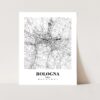 Eleville Unframed Bologna Italy City View Abstract Road Modern Map Art Print Poster Wall Office Home Decor Minimalist Line Art Hometown wgn264 - Image 3