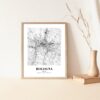 Eleville Unframed Bologna Italy City View Abstract Road Modern Map Art Print Poster Wall Office Home Decor Minimalist Line Art Hometown wgn264 - Image 5