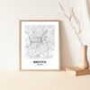 Eleville Unframed Bristol England City View Abstract Road Modern Map Art Print Poster Wall Office Home Decor Minimalist Line Art Hometown wgn271 - Image 5