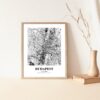 Eleville Unframed Budapest Hungary City View Abstract Road Modern Map Art Print Poster Wall Office Home Decor Minimalist Line Art Hometown wgn275 - Image 5