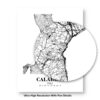 Eleville Unframed Calabria Italy City View Abstract Road Modern Map Art Print Poster Wall Office Home Decor Minimalist Line Art Hometown wgn280 - Image 8