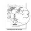 Eleville Unframed Caracas Venezuela City View Abstract Road Modern Map Art Print Poster Wall Office Home Decor Minimalist Line Art Hometown wgn285 - Image 8