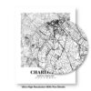 Eleville Unframed Charlotte North Carolina City View Abstract Road Modern Map Art Print Poster Wall Office Home Decor Minimalist Line Art Hometown wgn288 - Image 8