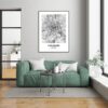 Eleville Unframed Cologne Germany City View Abstract Road Modern Map Art Print Poster Wall Office Home Decor Minimalist Line Art Hometown wgn297 - Image 7