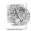 Eleville Unframed Cologne Germany City View Abstract Road Modern Map Art Print Poster Wall Office Home Decor Minimalist Line Art Hometown wgn297 - Image 8
