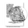 Eleville Unframed Copenhagen Denmark City View Abstract Road Modern Map Art Print Poster Wall Office Home Decor Minimalist Line Art Hometown wgn301 - Image 8