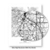 Eleville Unframed Delhi India City View Abstract Road Modern Map Art Print Poster Wall Office Home Decor Minimalist Line Art Hometown wgn305 - Image 8