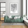 Eleville Unframed Hamburg Germany City View Abstract Road Modern Map Art Print Poster Wall Office Home Decor Minimalist Line Art Hometown wgn337 - Image 7