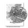 Eleville Unframed Hamilton Canada City View Abstract Road Modern Map Art Print Poster Wall Office Home Decor Minimalist Line Art Hometown wgn338 - Image 8