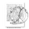 Eleville Unframed Hartford Connecticut City View Abstract Road Modern Map Art Print Poster Wall Office Home Decor Minimalist Line Art Hometown wgn341 - Image 8