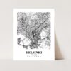 Eleville Unframed Helsinki Finland City View Abstract Road Modern Map Art Print Poster Wall Office Home Decor Minimalist Line Art Hometown wgn343 - Image 3