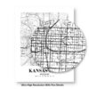 Eleville Unframed Kansas City Missouri City View Abstract Road Modern Map Art Print Poster Wall Office Home Decor Minimalist Line Art Hometown wgn361 - Image 8