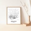 Eleville Unframed Kingston Ontario City View Abstract Road Modern Map Art Print Poster Wall Office Home Decor Minimalist Line Art Hometown wgn365 - Image 5