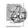 Eleville Unframed Las Vegas Nevada City View Abstract Road Modern Map Art Print Poster Wall Office Home Decor Minimalist Line Art Hometown wgn372 - Image 8