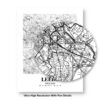 Eleville Unframed Leeds England City View Abstract Road Modern Map Art Print Poster Wall Office Home Decor Minimalist Line Art Hometown wgn373 - Image 8