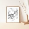 Eleville Unframed Madison Wisconsin City View Abstract Road Modern Map Art Print Poster Wall Office Home Decor Minimalist Line Art Hometown wgn390 - Image 5