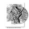Eleville Unframed Madrid Spain City View Abstract Road Modern Map Art Print Poster Wall Office Home Decor Minimalist Line Art Hometown wgn391 - Image 8