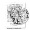 Eleville Unframed Nashville Tennessee City View Abstract Road Modern Map Art Print Poster Wall Office Home Decor Minimalist Line Art Hometown wgn417 - Image 8