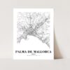 Eleville Unframed Palma de Mallorca Spain City View Abstract Road Modern Map Art Print Poster Wall Office Home Decor Minimalist Line Art Hometown wgn440 - Image 3