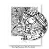 Eleville Unframed Paris France City View Abstract Road Modern Map Art Print Poster Wall Office Home Decor Minimalist Line Art Hometown wgn442 - Image 8