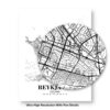 Eleville Unframed Reykjavik Iceland City View Abstract Road Modern Map Art Print Poster Wall Office Home Decor Minimalist Line Art Hometown wgn460 - Image 8