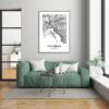 Eleville Unframed San Diego California City View Abstract Road Modern Map Art Print Poster Wall Office Home Decor Minimalist Line Art Hometown wgn473 - Image 7