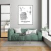 Eleville Unframed San Francisco California City View Abstract Road Modern Map Art Print Poster Wall Office Home Decor Minimalist Line Art Hometown wgn474 - Image 7