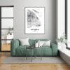 Eleville Unframed Shanghai China City View Abstract Road Modern Map Art Print Poster Wall Office Home Decor Minimalist Line Art Hometown wgn487 - Image 7
