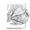 Eleville Unframed The Bronx New York City View Abstract Road Modern Map Art Print Poster Wall Office Home Decor Minimalist Line Art Hometown wgn512 - Image 8