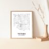 Eleville Unframed Victoria British Columbia City View Abstract Road Modern Map Art Print Poster Wall Office Home Decor Minimalist Line Art Hometown wgn531 - Image 5
