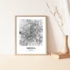 Eleville Unframed Vienna Austria City View Abstract Road Modern Map Art Print Poster Wall Office Home Decor Minimalist Line Art Hometown wgn532 - Image 5