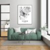 Eleville Unframed Savannah Georgia City View Abstract Road Modern Map Art Print Poster Wall Office Home Decor Minimalist Line Art Hometown wgn546 - Image 7