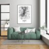 Eleville Unframed Austin Texas City View Abstract Road Modern Map Art Print Poster Wall Office Home Decor Minimalist Line Art Hometown wgn547 - Image 7