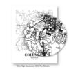 Eleville Unframed Columbia Missouri City View Abstract Road Modern Map Art Print Poster Wall Office Home Decor Minimalist Line Art Hometown wgn548 - Image 8