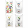Eleville Fashion Kitchen Towels Set of 4 Fashion Fruit Vegetable Strawberry Avocado Pear Watermelon Love Humor Wedding Housewarming KTN002 - Image 3