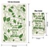 Eleville Fashion Kitchen Towels Set of 6 Fashion Pineapple Grape Carrot Beet Strawberry Funny Quotes Saying Words Wisdom Humor Wedding Housewarming KTN005 - Image 7