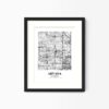 Eleville Unframed Arvada Colorado City View Abstract Modern Map Art Print Poster Wall Office Home Decor Line Art wgn566 - Image 4