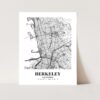 Eleville Unframed Berkeley California City View Abstract Modern Map Art Print Poster Wall Office Home Decor Line Art wgn572 - Image 3