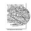 Eleville Unframed Cambridge Massachusetts City View Abstract Modern Map Art Print Poster Wall Office Home Decor Line Art wgn579 - Image 8