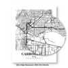 Eleville Unframed Carrollton Texas City View Abstract Modern Map Art Print Poster Wall Office Home Decor Line Art wgn582 - Image 8