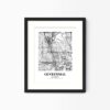 Eleville Unframed Centennial Colorado City View Abstract Modern Map Art Print Poster Wall Office Home Decor Line Art wgn585 - Image 4