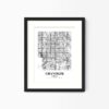 Eleville Unframed Chandler Arizona City View Abstract Modern Map Art Print Poster Wall Office Home Decor Line Art wgn586 - Image 4